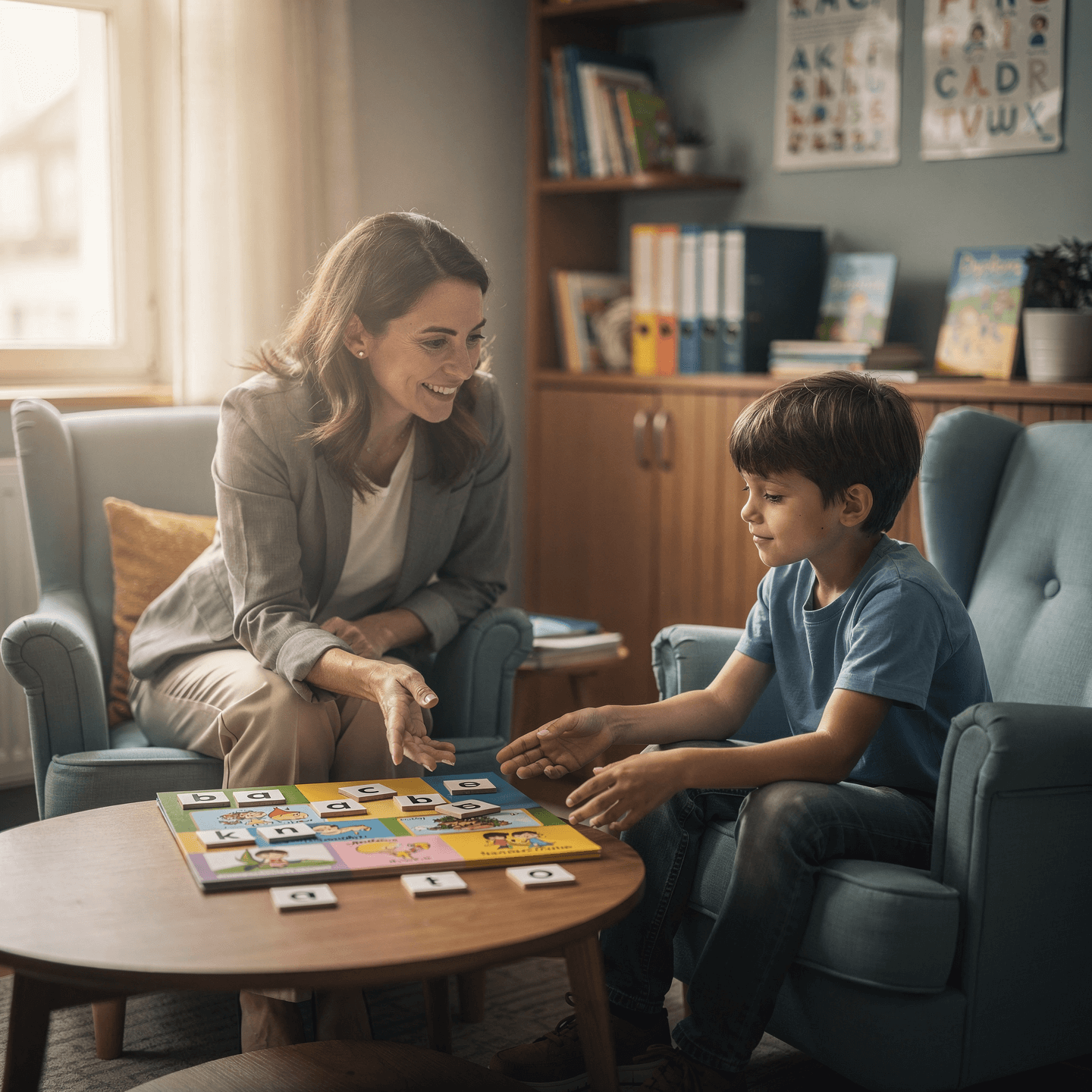 Young man during a psychological assessment process