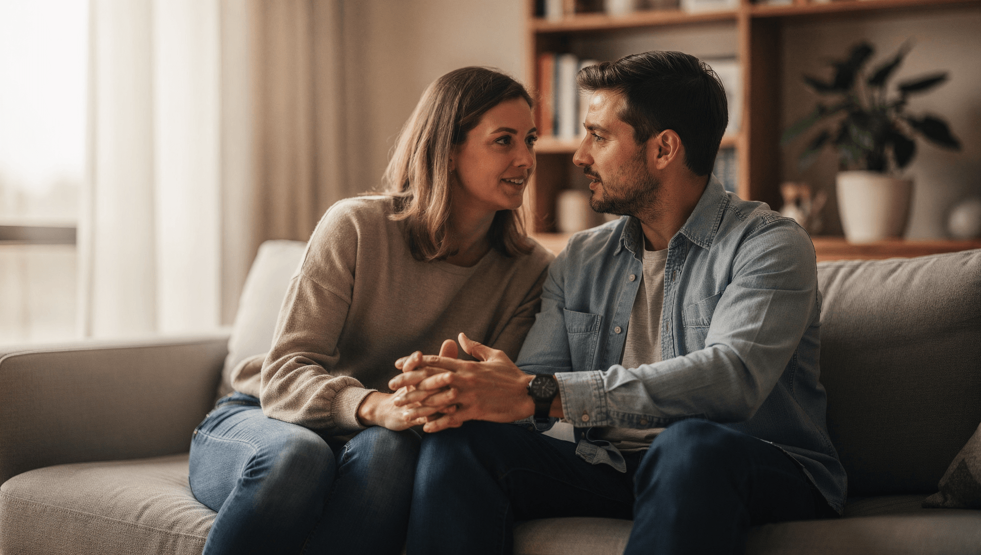 Couples therapy session in a psychology practice