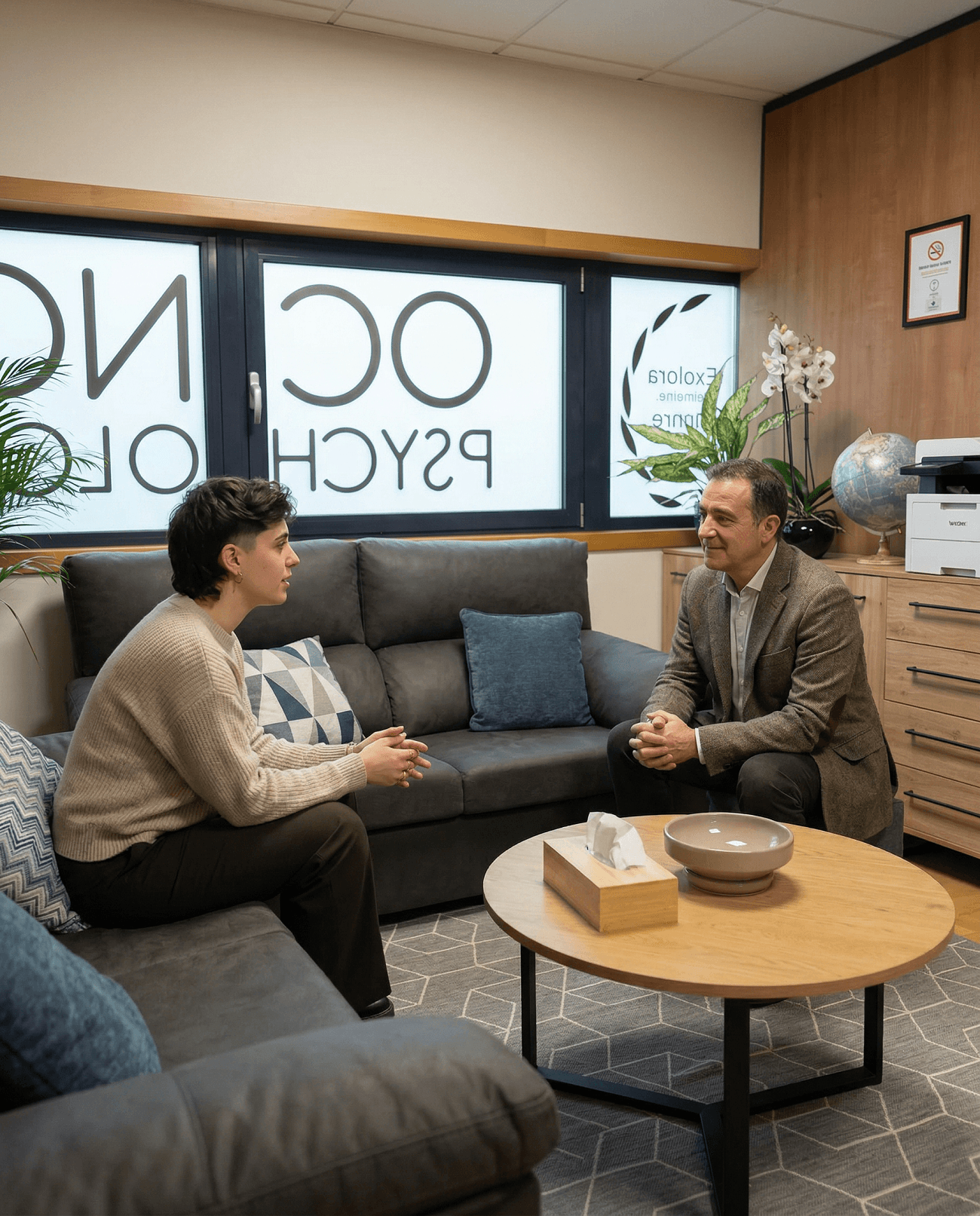 Affirmative therapy and psychological support related to minority stress